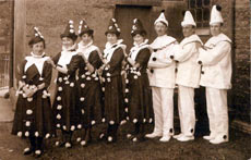 Novice Players troup at Rook Lane Chapel c. 1920s