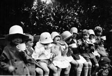 Whitsun Buns at Rook Lane Chapel c. 1920
