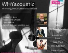 WHY acoustic: an evening of Music, Festivals and more..